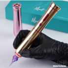 Mашинка беспроводная для перманентного макияжа Mast P-40 золотая