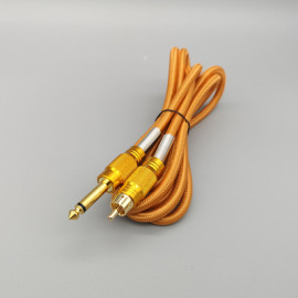 Шнур RCA 1.8 метра помаранчевий