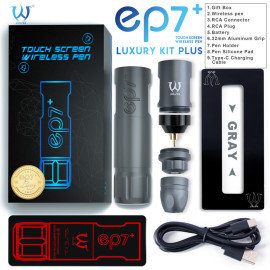 Беспроводная тату-машинка AVA TATOO EP 7+ gray