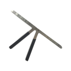 Линейка трафарет для бровей металлическая