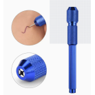 Маркер металл синий