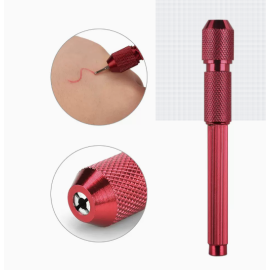 Маркер металл красный