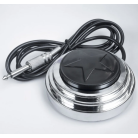 Педаль звезда серебро для тату машин 