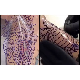 Прозрачная пленка для перевода изображений