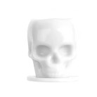 Капси під фарбу черепа (білі) 50шт