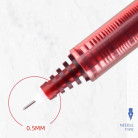 Красная ручка для эскиза Pilot 0.5mm 