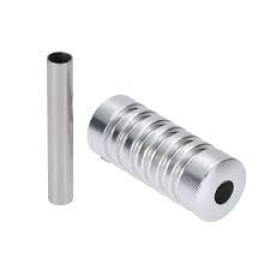 Держатель алюминиевый 22 мм серебро