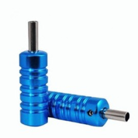 Держатель алюминиевый 22 мм голубой