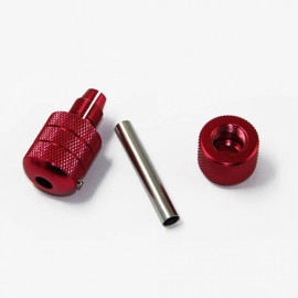 Держатель разборной 20 мм красный