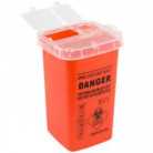 Контейнер для голок червоний