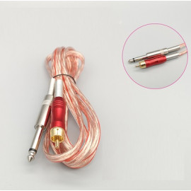 Шнур RCA 1.8 метра прозорий