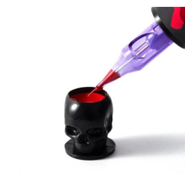 Капсы под краску черепа (черные) 50 шт